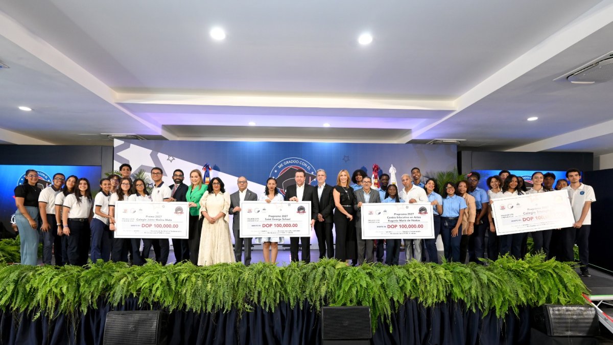 Tribunal Constitucional entrega premios » Me Gradúo con el TCRD»