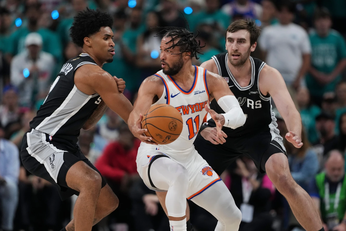 Jalen Brunson el héroe: Knicks vencen a los Spurs en el Juego 1 de las Finales NBA