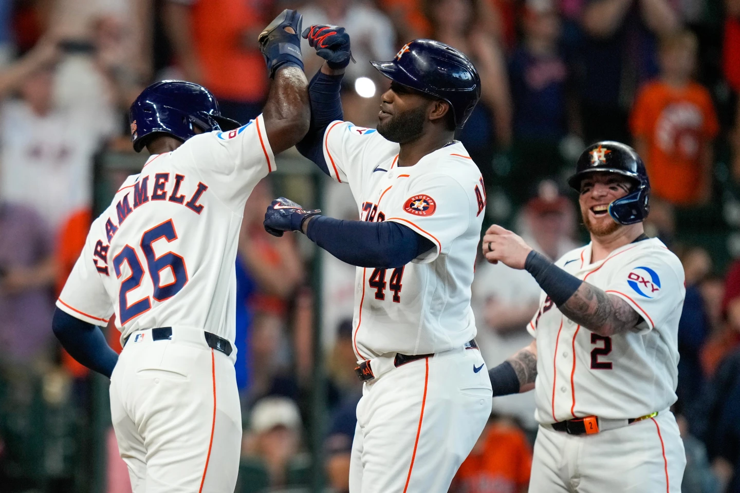Jordan Alvsrez pega grand slam ante Atleticos: Otros resultado de MLB
